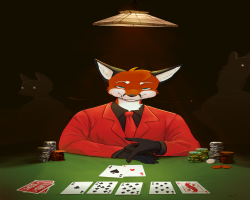 Poker Playing Camstone